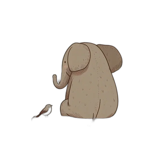 creature, animal, hat, staff transparent PNG cut-out