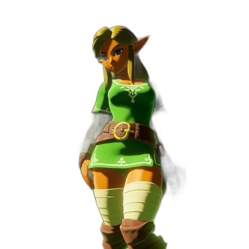 dress, staff, concept art, 3d render transparent PNG cut-out
