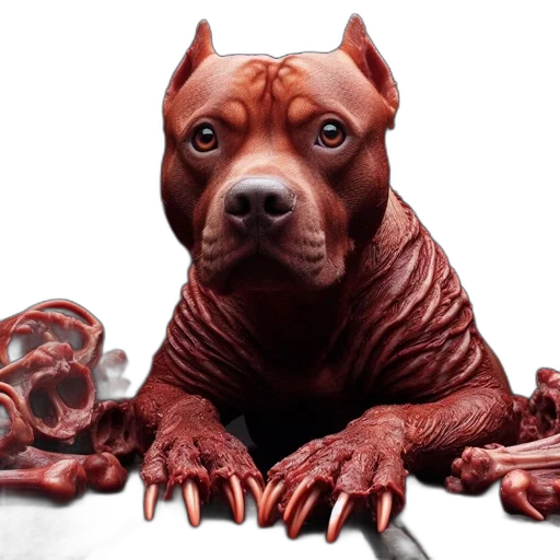 animal, creature, face, photorealistic transparent PNG cut-out