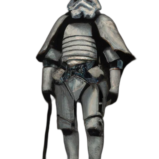 staff, robot, mask, jacket transparent PNG cut-out