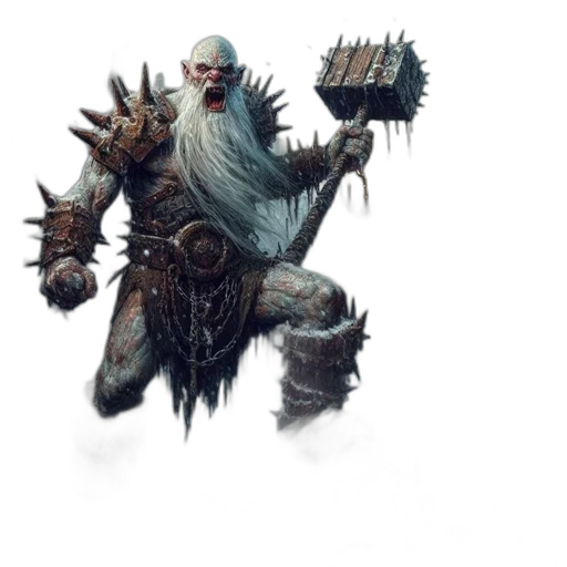 creature, staff, weapon, concept art transparent PNG cut-out