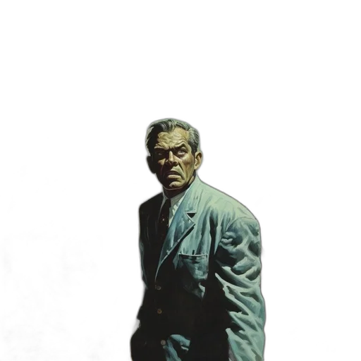 jacket, staff, face, animal transparent PNG cut-out