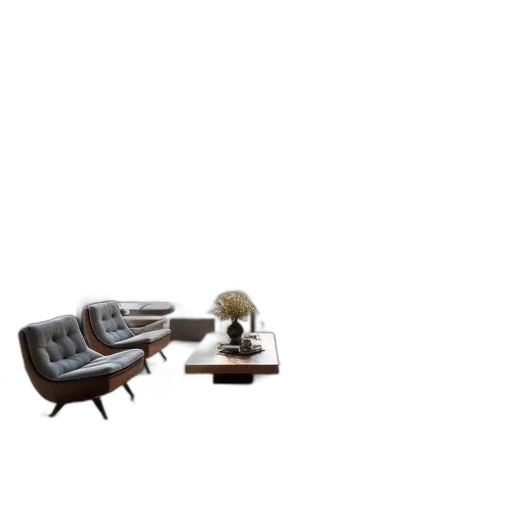 furniture, robot, crown, 3d render transparent PNG cut-out