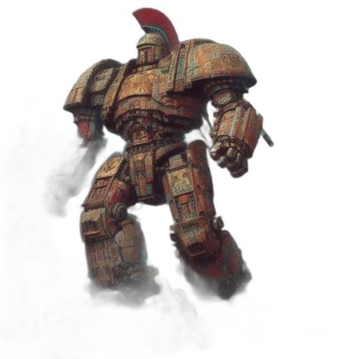 robot, weapon, concept art, fantasy art transparent PNG cut-out