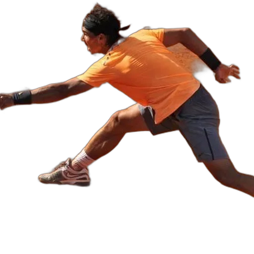 staff, 3d render, tennis, player transparent PNG cut-out