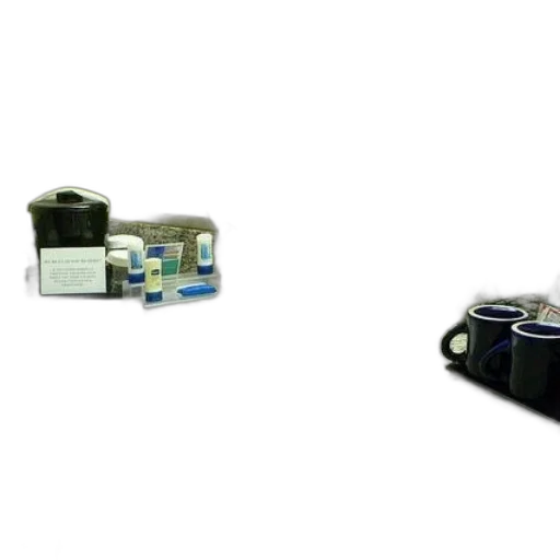 3d render, bathroom, sink, granite transparent PNG cut-out