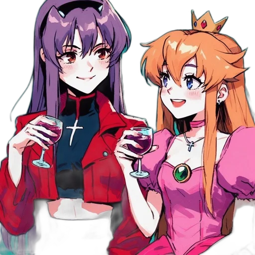 crown, robot, dress, bottle transparent PNG cut-out