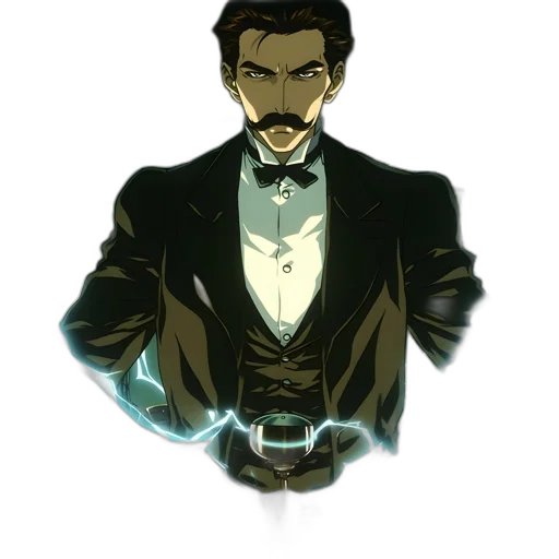 staff, jacket, concept art, comic book art transparent PNG cut-out