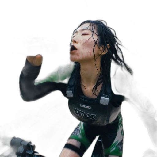 jacket, weapon, creature, concept art transparent PNG cut-out