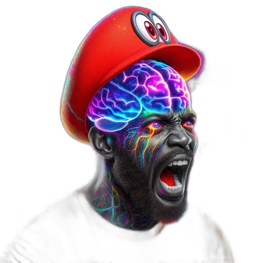 face, hat, mask, creature transparent PNG cut-out