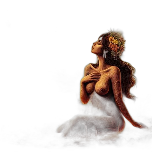 crown, concept art, fantasy art, photorealistic transparent PNG cut-out