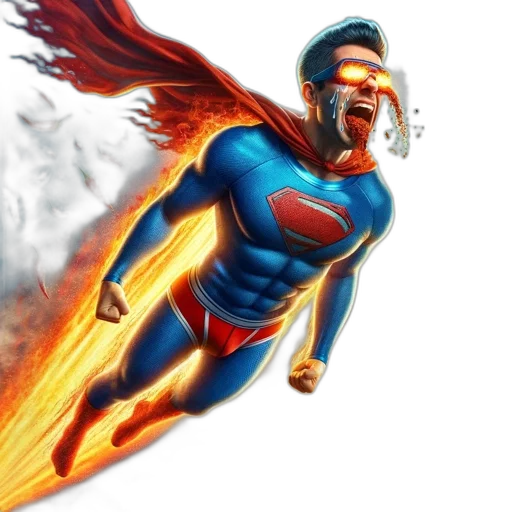 comic book art, concept art, fantasy art, 3d render transparent PNG cut-out