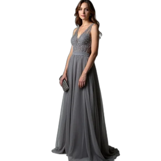 dress, earth tones, dark, monochrome transparent PNG cut-out