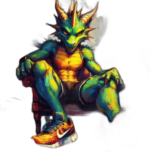 dragon, creature, concept art, fantasy art transparent PNG cut-out