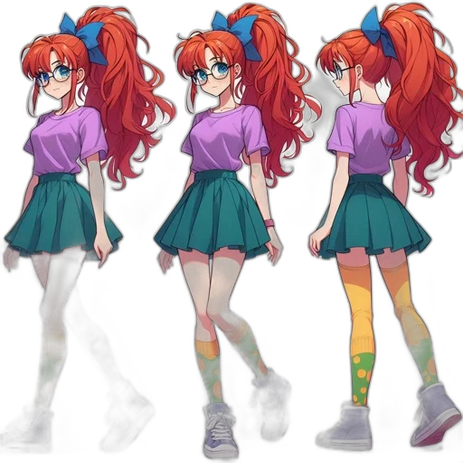 dress, anime, concept art, cartoon transparent PNG cut-out