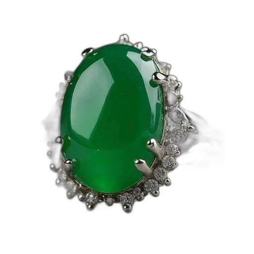 jewelry, crown, green, jade transparent PNG cut-out