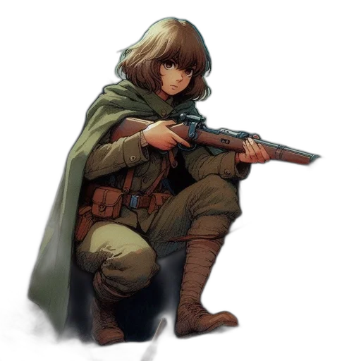 weapon, jacket, staff, sword transparent PNG cut-out