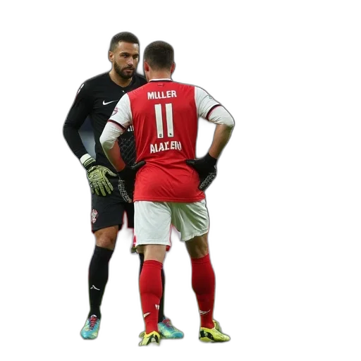 bayern, goalkeeper, andreas, mueller transparent PNG cut-out