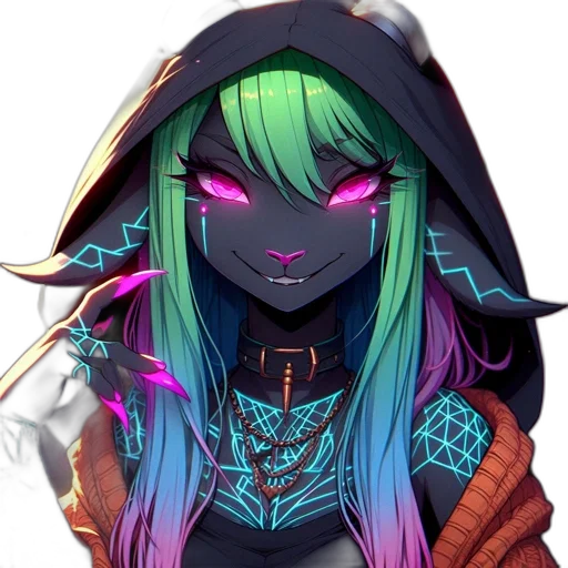 mask, face, jacket, staff transparent PNG cut-out