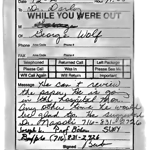 staff, jacket, fax, message transparent PNG cut-out