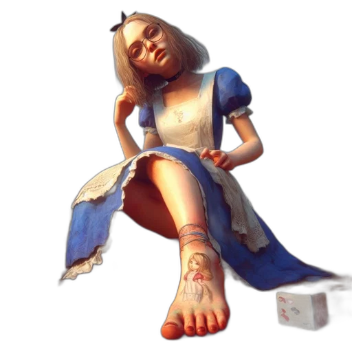 staff, dress, shoes, robot transparent PNG cut-out