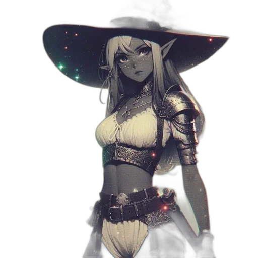 staff, mask, sword, hat transparent PNG cut-out