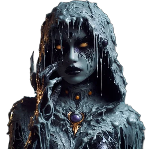 face, mask, jewelry, staff transparent PNG cut-out