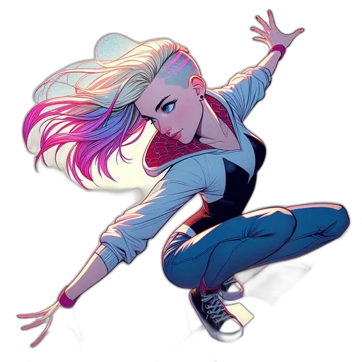 jacket, comic book art, cartoon, concept art transparent PNG cut-out