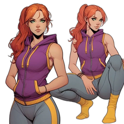 jacket, concept art, comic book art, cartoon transparent PNG cut-out
