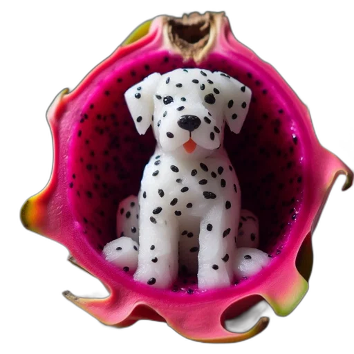 jewelry, 3d render, dalmatian-themed, dragon transparent PNG cut-out