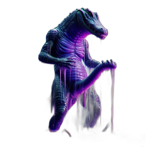 creature, dragon, animal, staff transparent PNG cut-out
