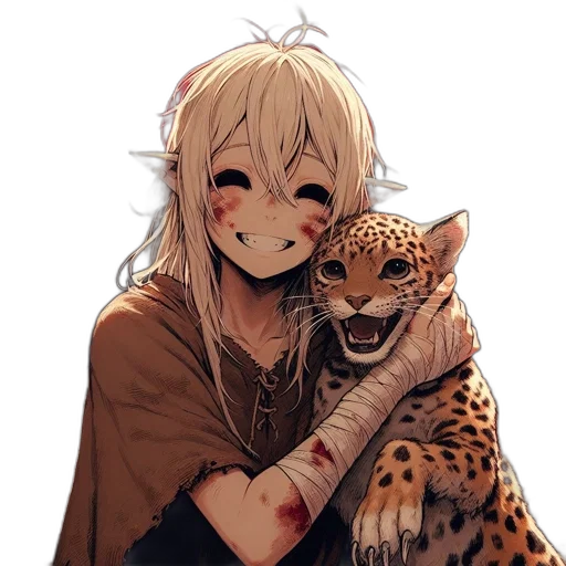 animal, mask, creature, anime transparent PNG cut-out
