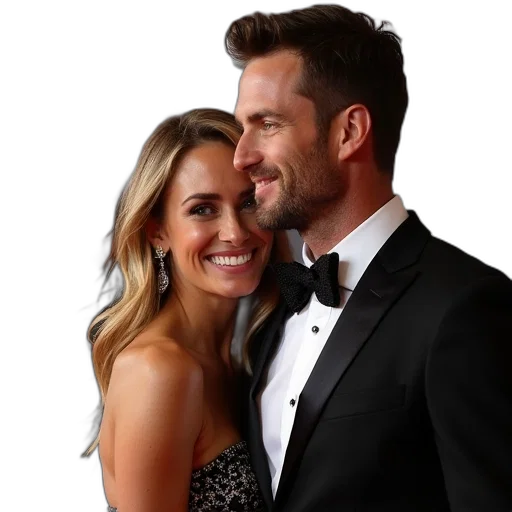 kate, macneile, husband, david transparent PNG cut-out
