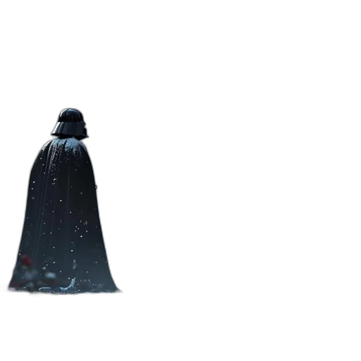 dress, umbrella, hat, staff transparent PNG cut-out