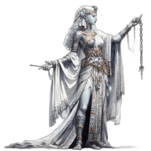 jewelry, dress, staff, sword transparent PNG cut-out