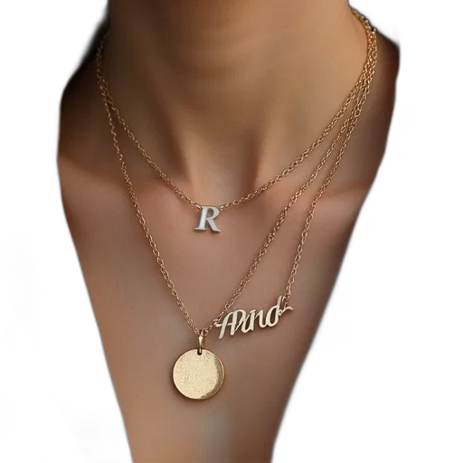 jewelry, crown, 3d render, necklace transparent PNG cut-out