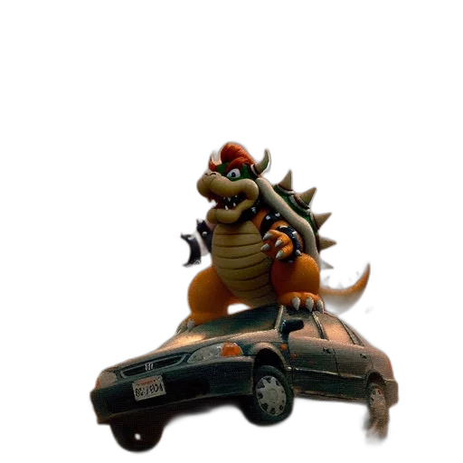 car, dragon, creature, animal transparent PNG cut-out
