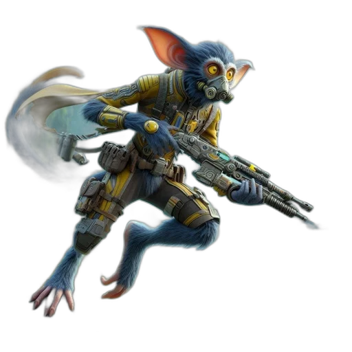 staff, weapon, creature, animal transparent PNG cut-out