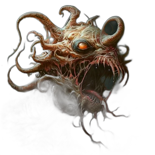 creature, mask, face, dragon transparent PNG cut-out