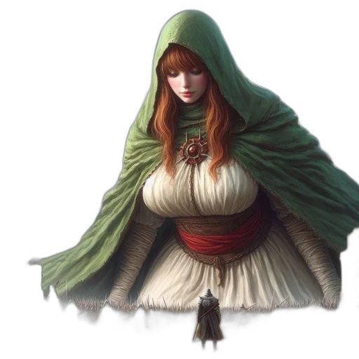 dress, jacket, fantasy art, concept art transparent PNG cut-out