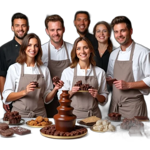 staff, food, earth tones, group transparent PNG cut-out