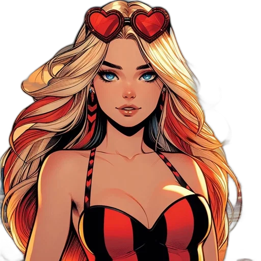 comic book art, concept art, fantasy art, cartoon transparent PNG cut-out