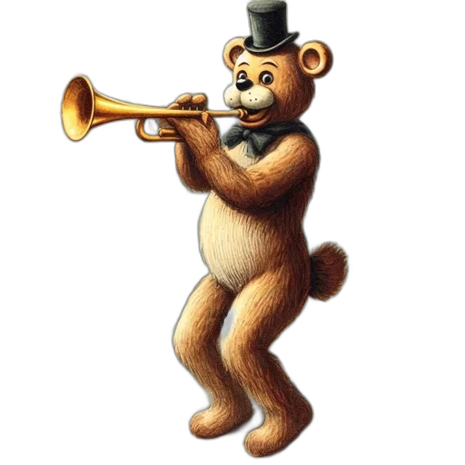 staff, animal, concept art, 3d render transparent PNG cut-out