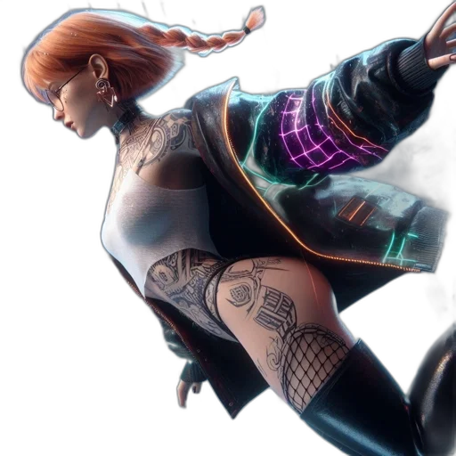 weapon, cyberpunk, concept art, fantasy art transparent PNG cut-out