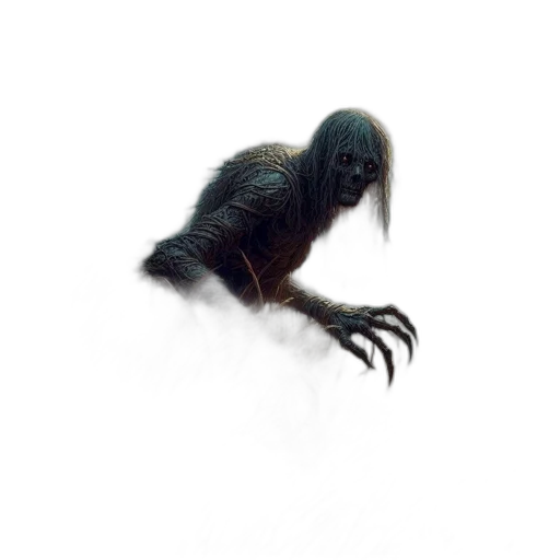 creature, animal, hair, mask transparent PNG cut-out