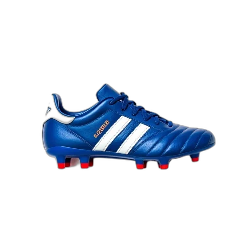 shoes, single, blue, white transparent PNG cut-out