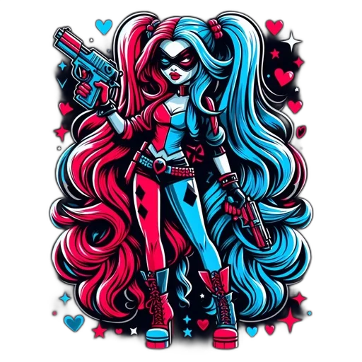 comic book art, cartoon, concept art, pixel art transparent PNG cut-out