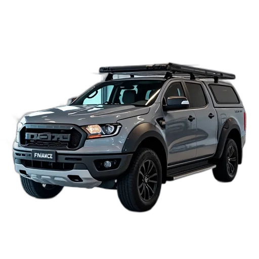 car, 3d render, gray, pickup transparent PNG cut-out