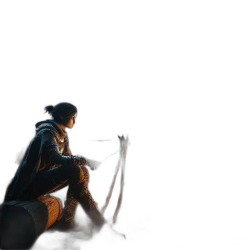 sword, weapon, staff, robot transparent PNG cut-out