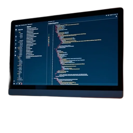 staff, 3d render, computer, monitor transparent PNG cut-out
